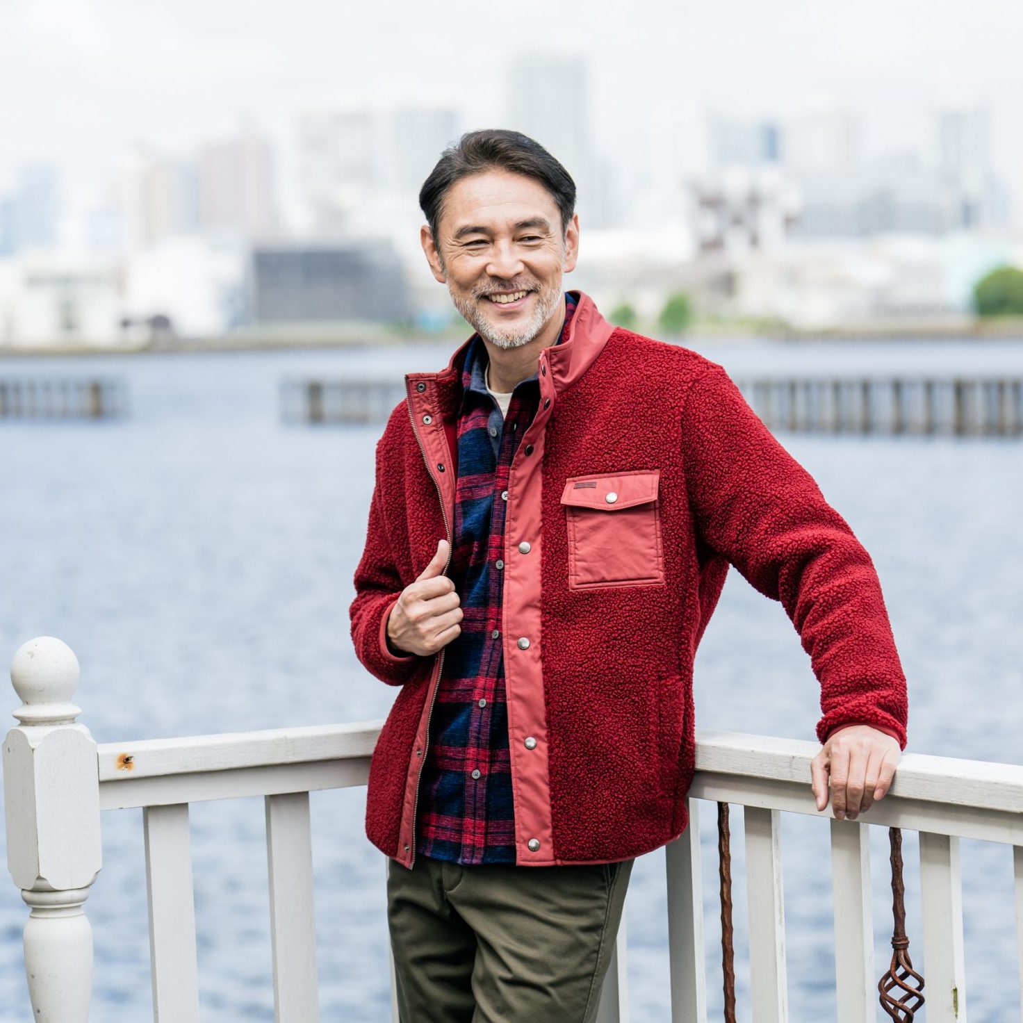 INSPIRE地域応援プロジェクトの着用写真