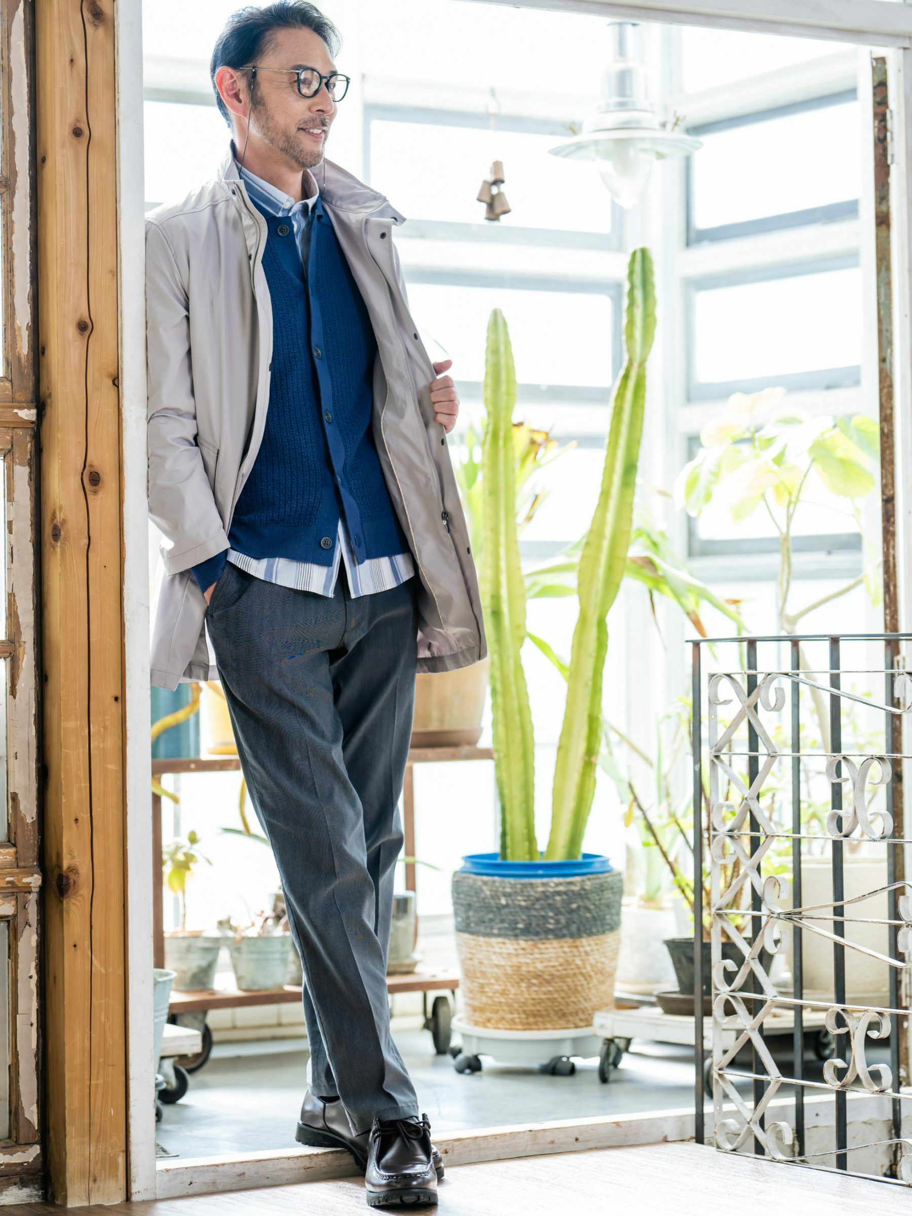 ストレッチ】メガストレッチワンタックパンツ | INSPIRE ONLINE SHOP
