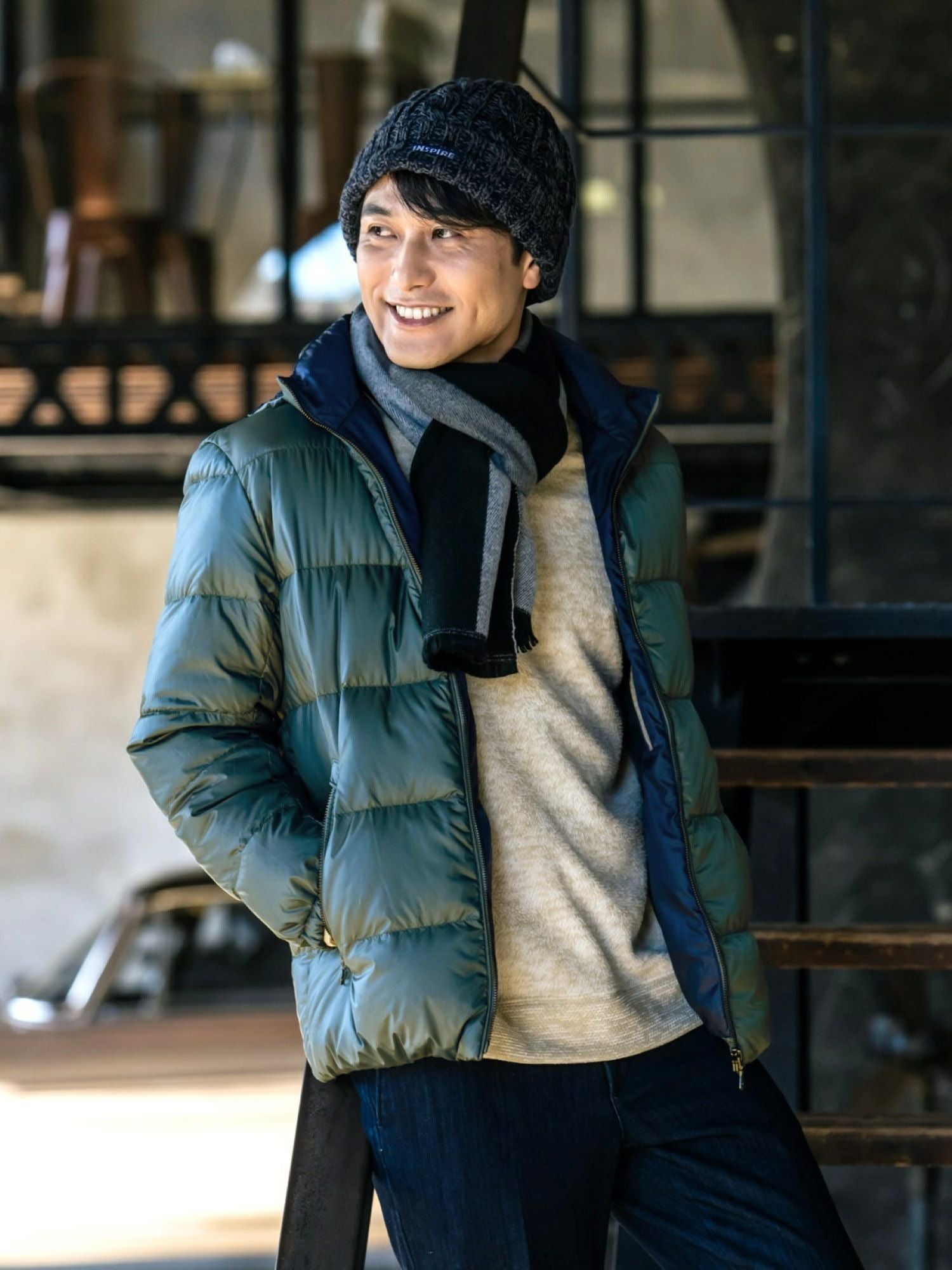 THE 【THE NORTH FACE】フード着脱式 グースダウンジャケットA-2343 