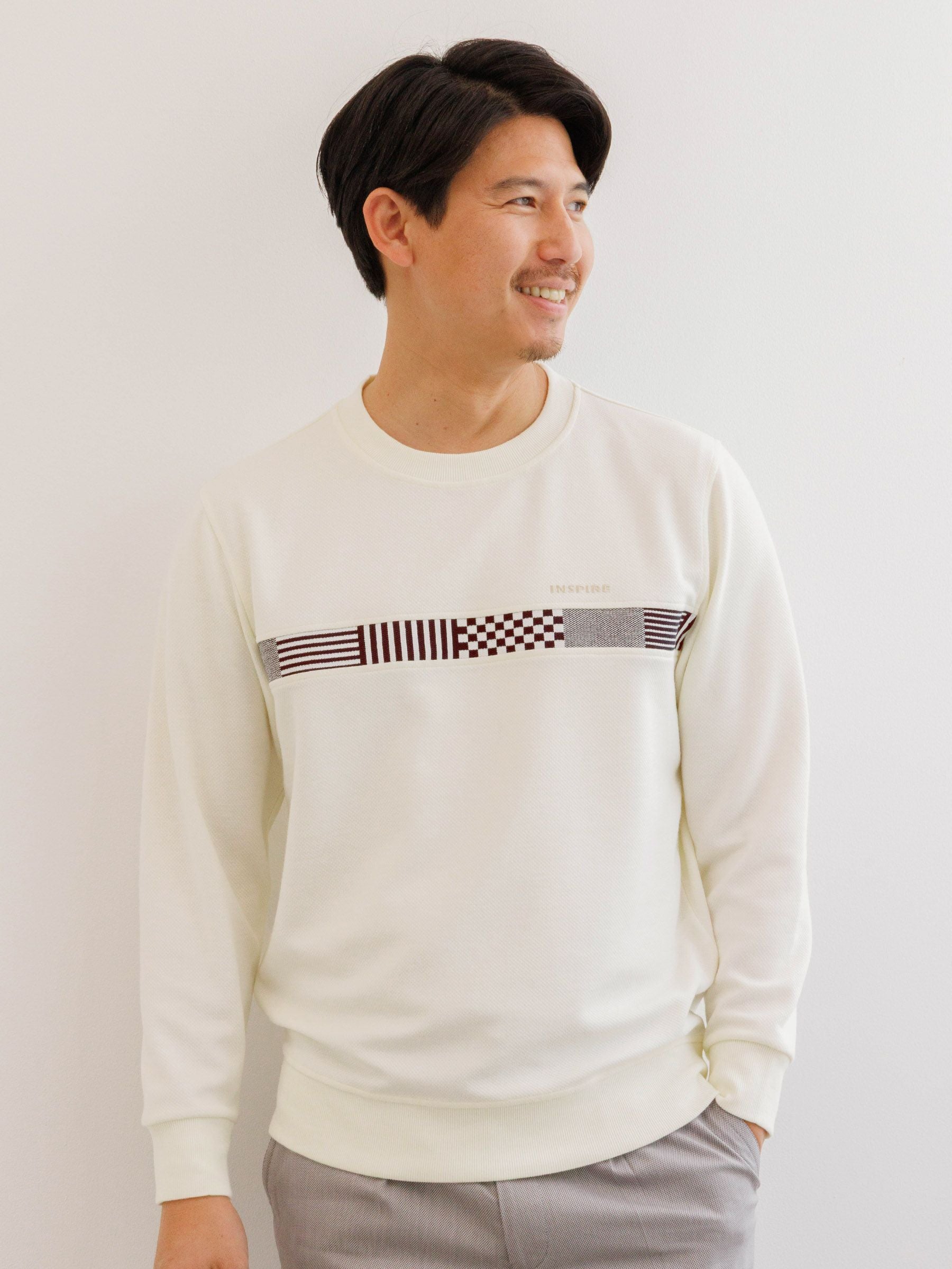 希少 美品 CIVILIZED シワ シボ 変形 ハイネック ダブルジップ XTFHZ01J3 ロゴ入り ハイネック ハーフジップアップ スウェット