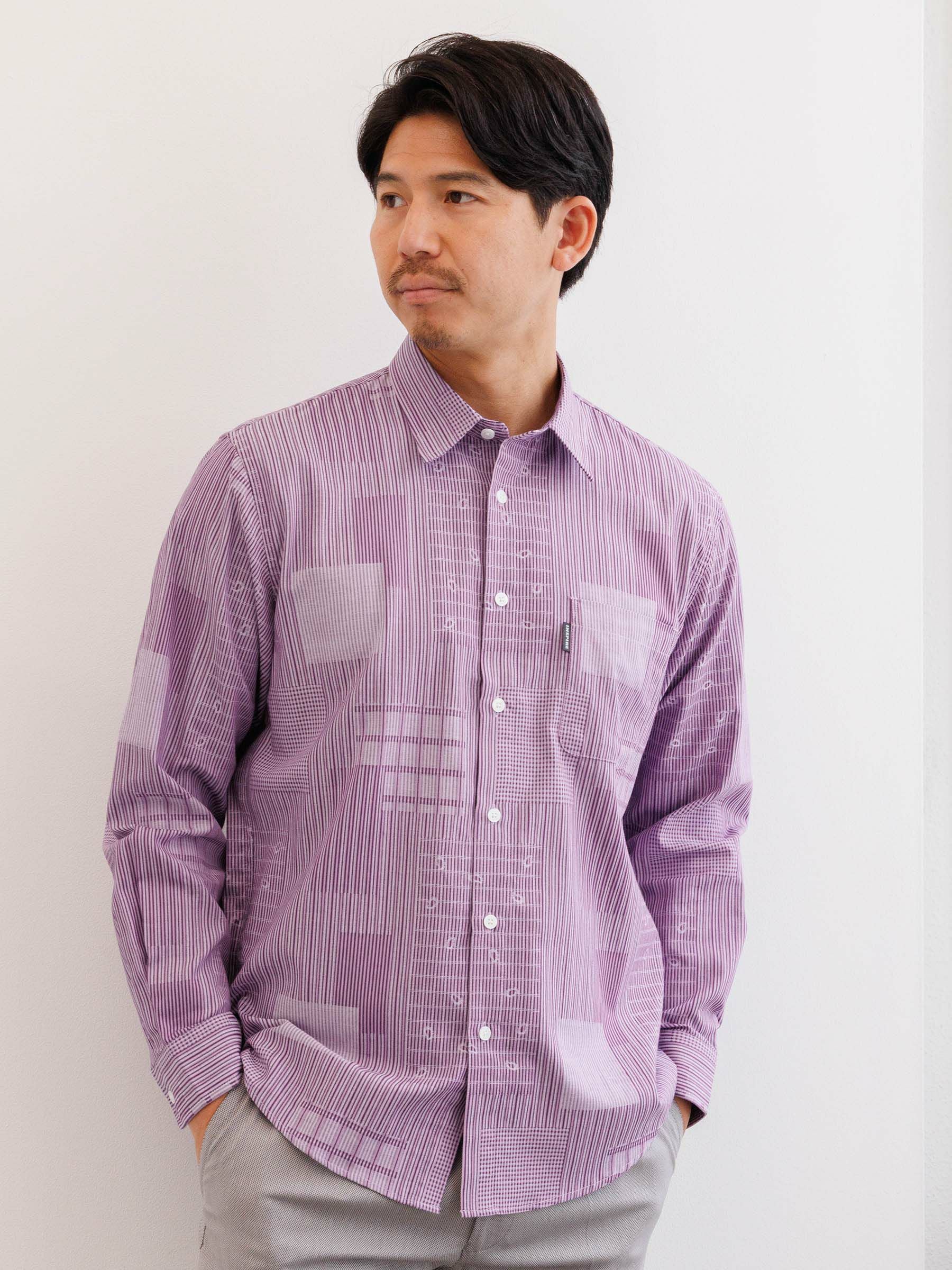 ドビーパッチワークRGシャツ | INSPIRE ONLINE SHOP