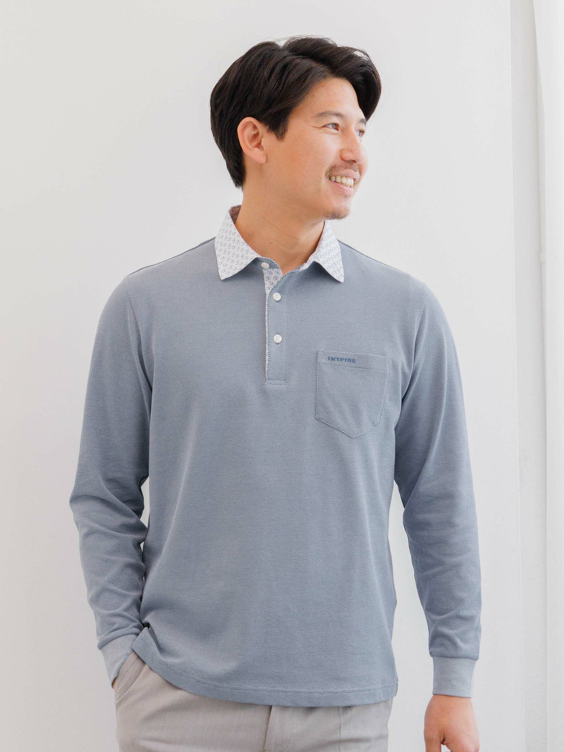 ハーフジップ】ワッフルスタンドMINI-ZIPトレーナー | INSPIRE ONLINE SHOP