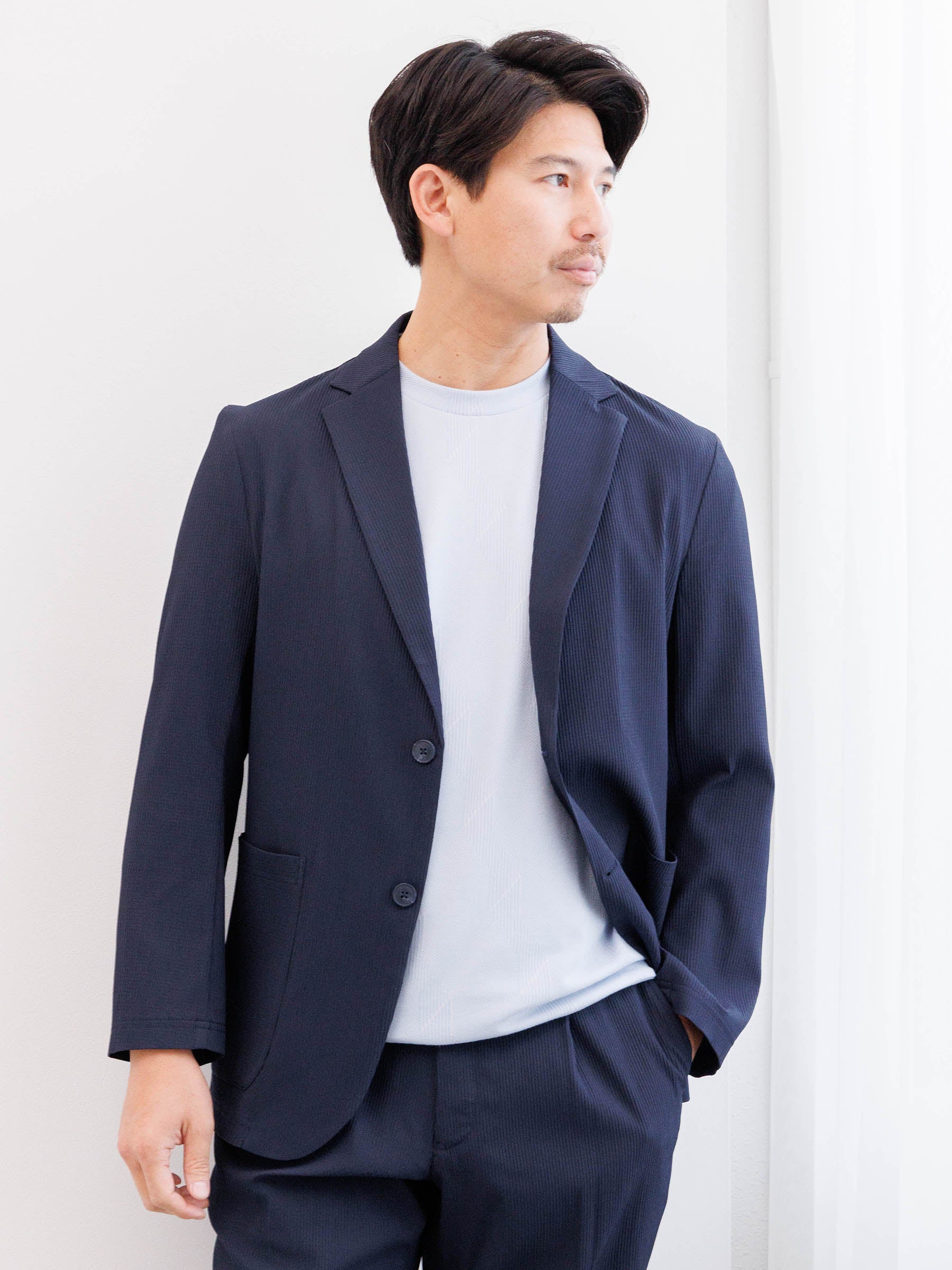 軽量／イージーケア】クールワッフルジャケット | INSPIRE ONLINE SHOP