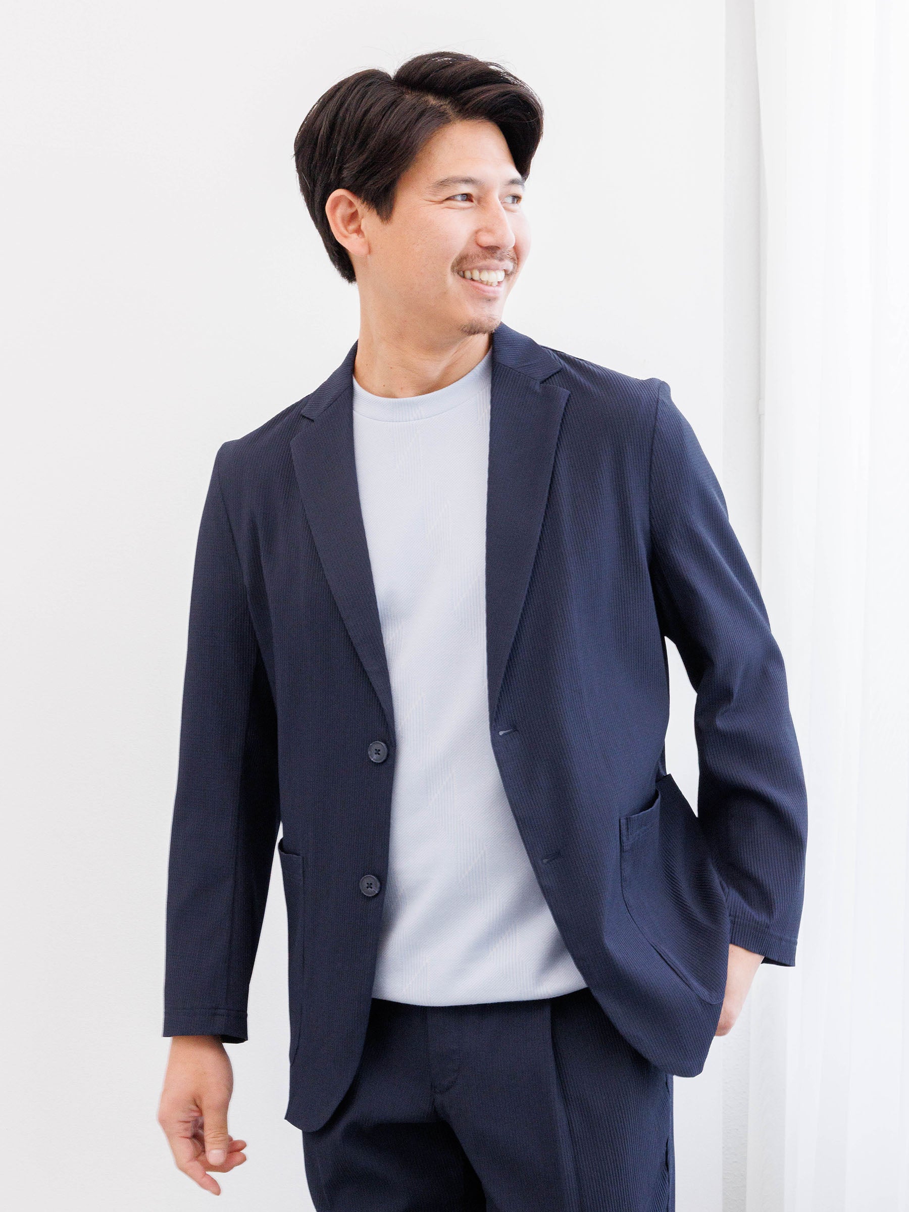 軽量／イージーケア】クールワッフルジャケット | INSPIRE ONLINE SHOP