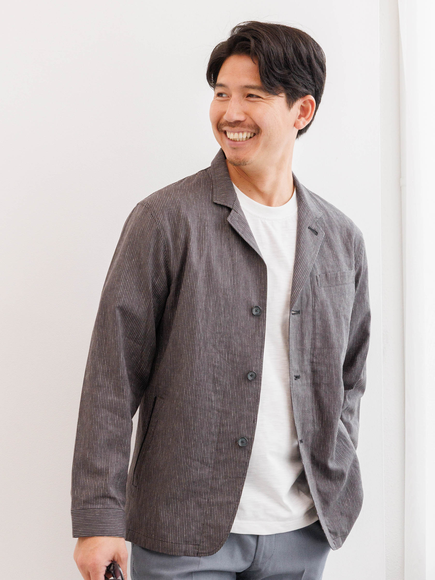 仙*道様 A.P.C ジャケット 麻混ダブル 麻混マルチジャケット | INSPIRE ONLINE SHOP