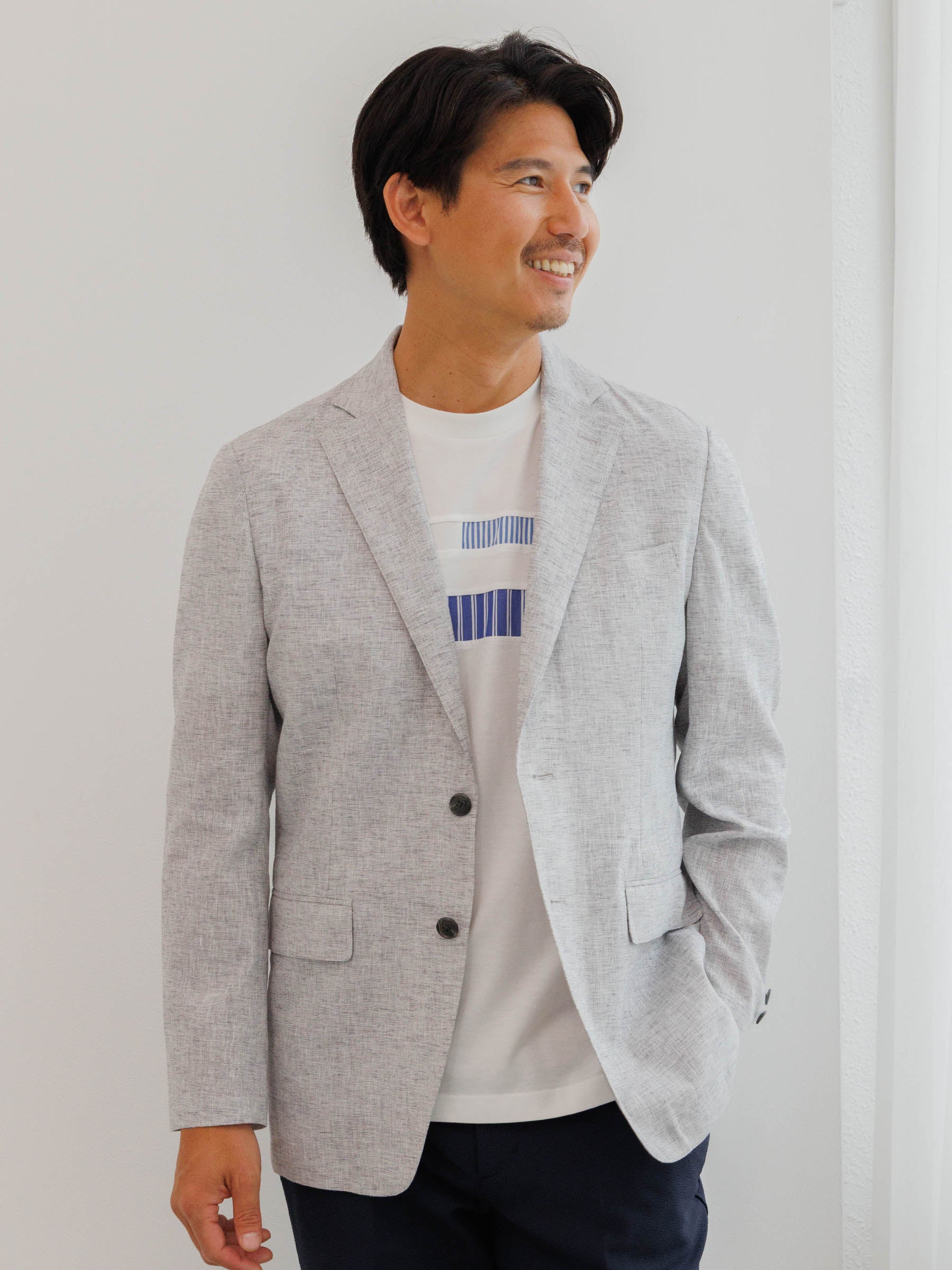 軽量／イージーケア】クールワッフルジャケット | INSPIRE ONLINE SHOP