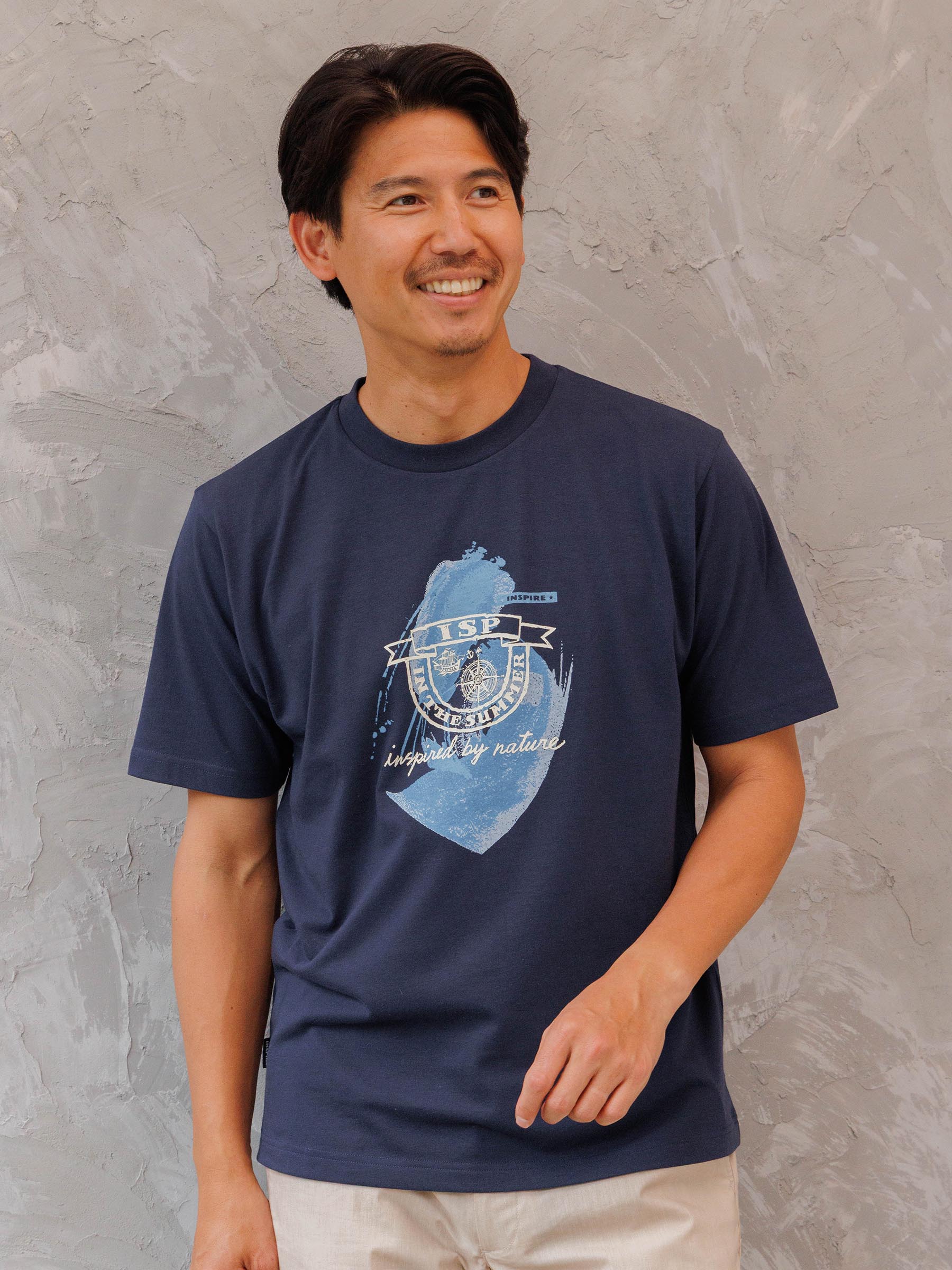 プリント半袖クルーTシャツ | INSPIRE ONLINE SHOP