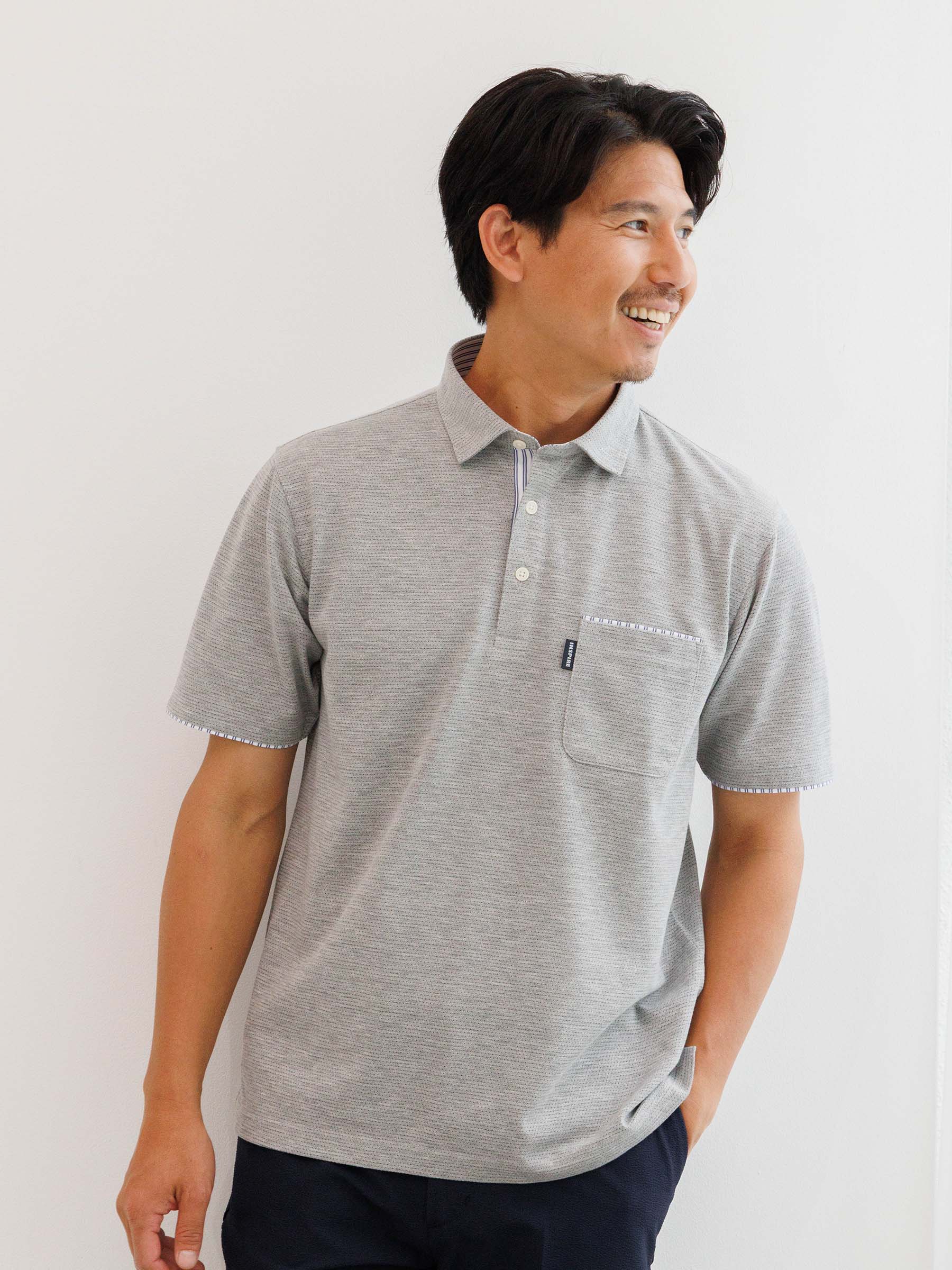 ミニドット半袖ポロシャツ | INSPIRE ONLINE SHOP