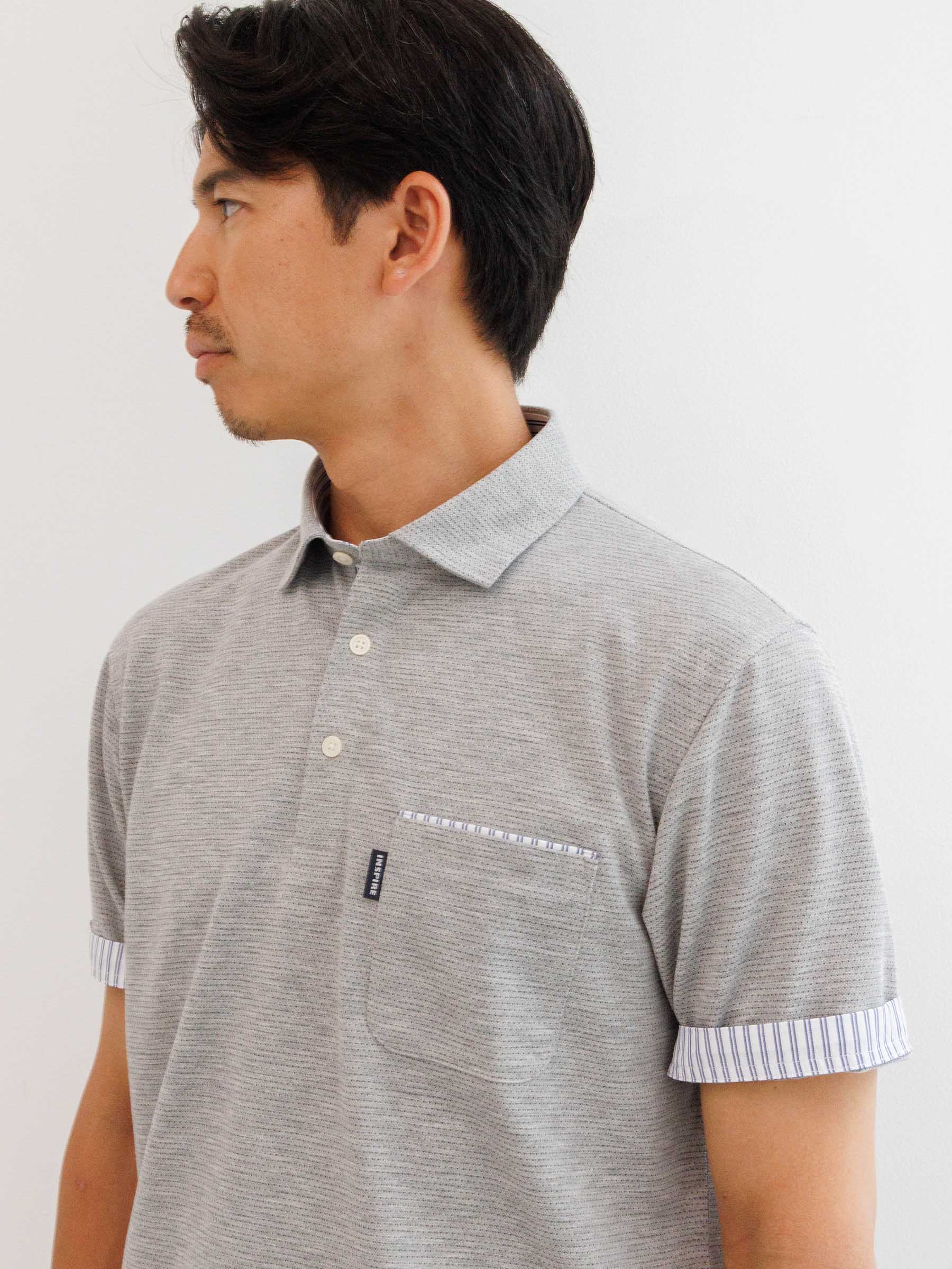ミニドット半袖ポロシャツ | INSPIRE ONLINE SHOP