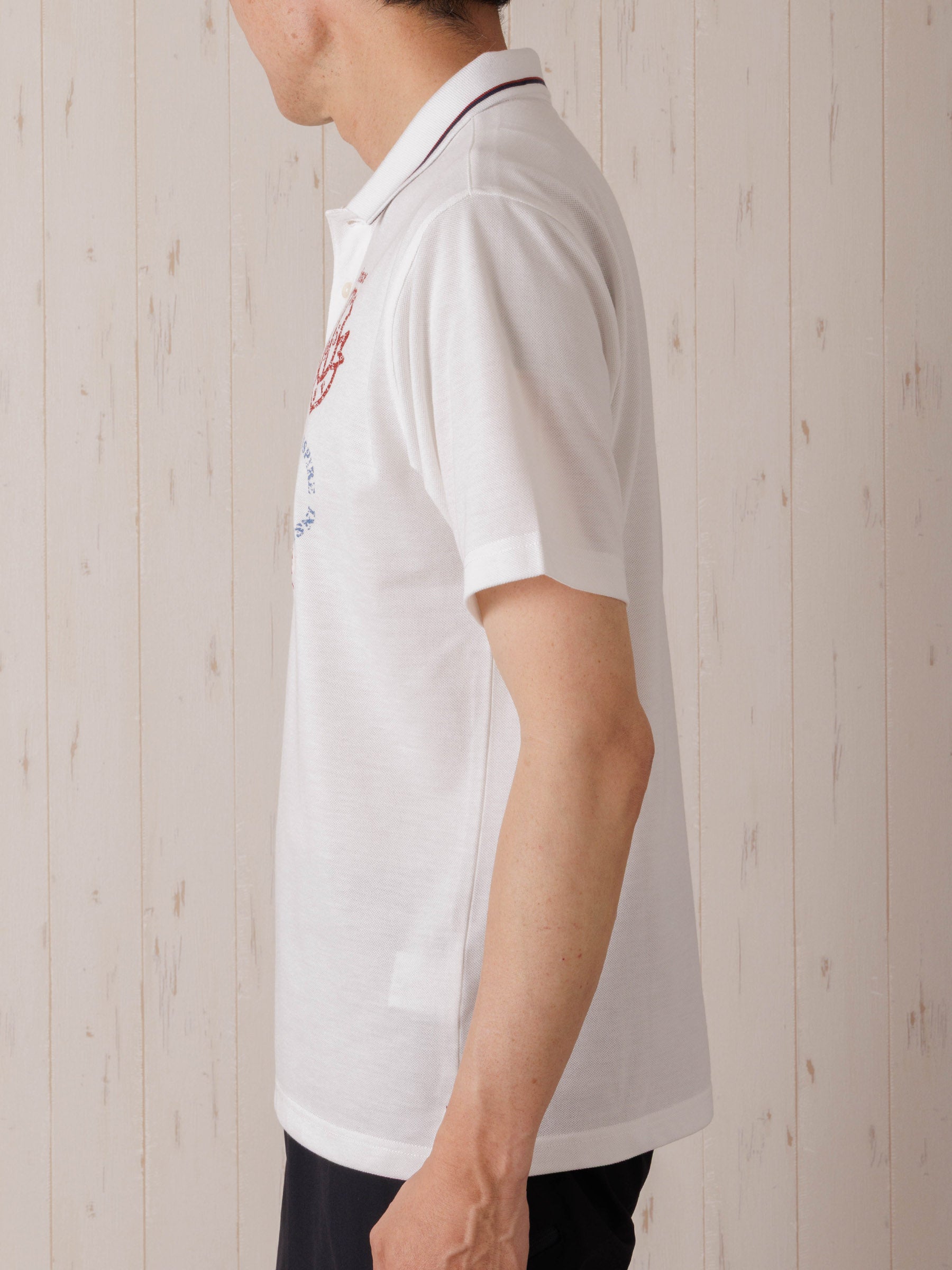 エンブロイダリー半袖ポロシャツ | INSPIRE ONLINE SHOP