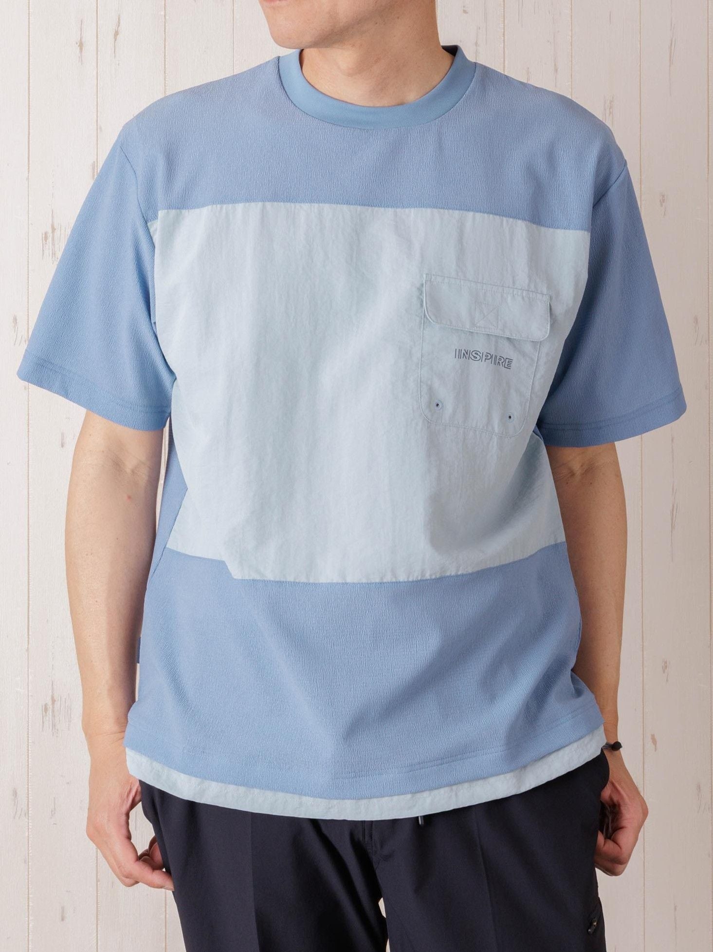 タックストライプVネックTシャツ | INSPIRE ONLINE SHOP
