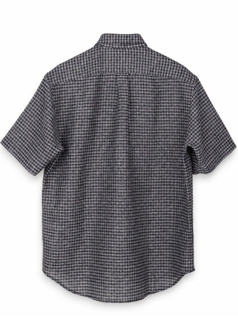からみチェック切替RG半袖シャツ
